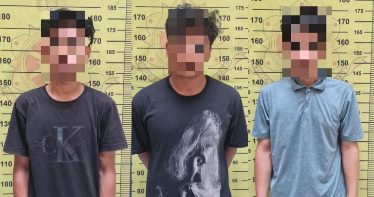 Simpan barang haram, Polres Bontang kembali amankan tiga orang remaja