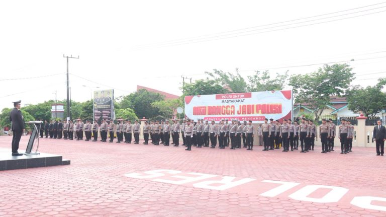 Polres Bontang Gelar Upacara Peringatan Hari Kesaktian Pancasila Tahun 2025