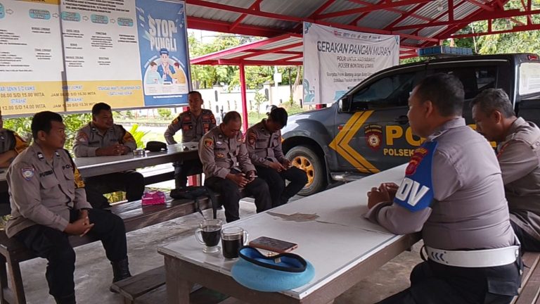 Pengarahan dan Pengawasan Internal, Polsek Bontang Utara Tekan Potensi Pelanggaran Personel PNPP