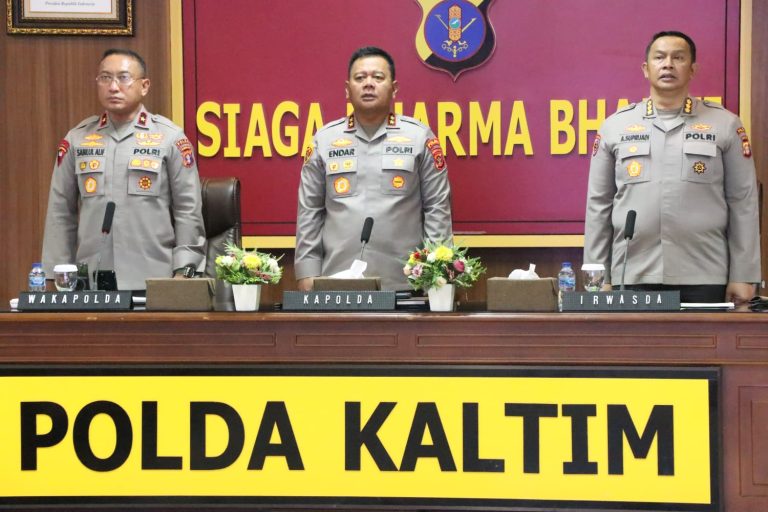 Wujud Pengawasan Kinerja yang Akuntabel dan Transparan, Kapolda Kaltim Buka Taklimat Awal Audit Tahap II TA.2025