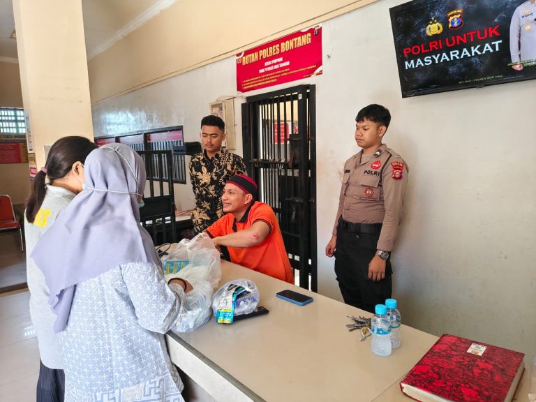 Peduli Kesehatan warga binaan, Si Dokkes Polres Bontang Laksanakan Pemeriksaan Kesehatan dirutin Polres Bontang