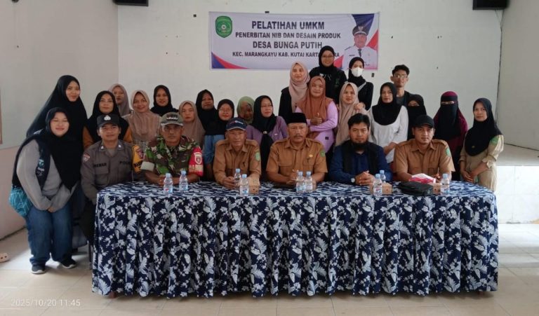 Bhabinkamtibmas Bunga Putih monitoring dan hadiri Pelatihan UMKM untuk Meningkatkan Keterampilan Warga binaan