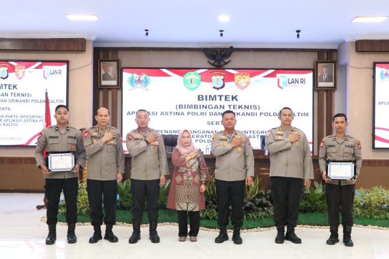 Polda Kaltim Gelar Bimtek Aplikasi Astina Polri dan Srikandi Tahun 2025, Dorong Percepatan Transformasi Digital Kesekretariatan