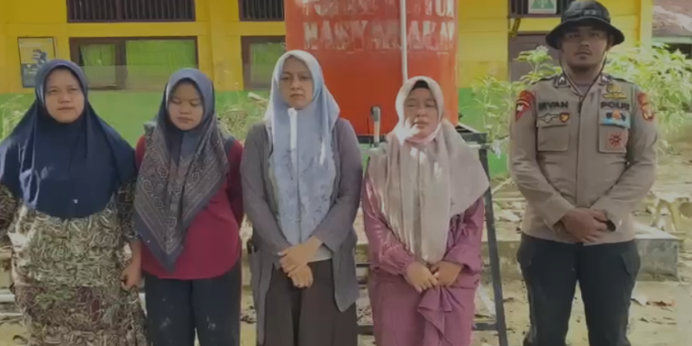 Sumur Bor Polri Perkuat Layanan Kesehatan dan Kebutuhan Air Bersih Warga Aceh Tamiang