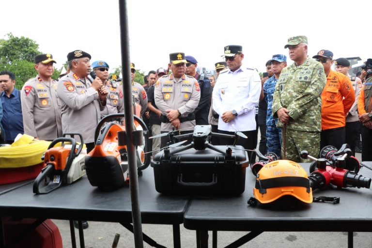 Siap Hadapi Potensi Bencana Hidrometeorologi, Polda Kaltim Siagakan 1.684 Personil