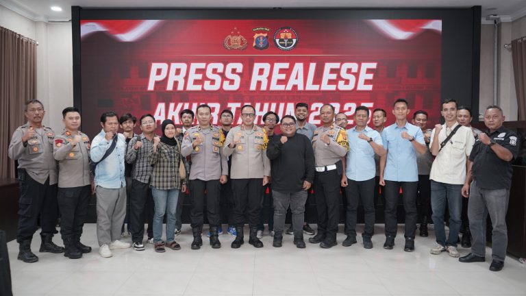Press Release Akhir Tahun 2025: Kapolres Bontang Sampaikan Capaian dan Harapan untuk Tahun 2026