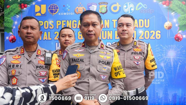 Arus Balik Nataru Mulai Meningkat, Korlantas Polri Perkuat Rekayasa Lalu Lintas