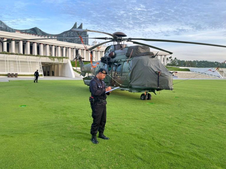 Pastikan Keamanan Kunjungan Presiden RI di IKN, Den Gegana Sat Brimob Kaltim Lakukan Sterilisasi Lokasi VVIP