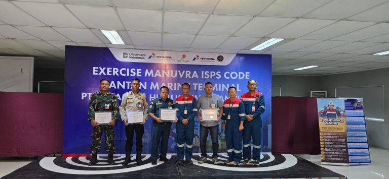 Polri Perkuat Sistem Pengamanan Manuvra ISPS Code PHKT DOBU di Santan Terminal