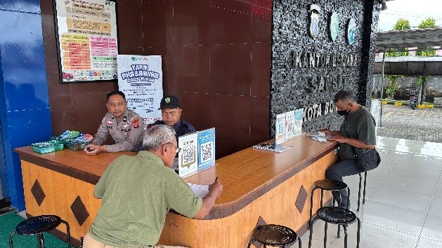 Satlantas Polres Bontang Sosialisasikan Mekanisme Penerbitan STNK kepada Masyarakat