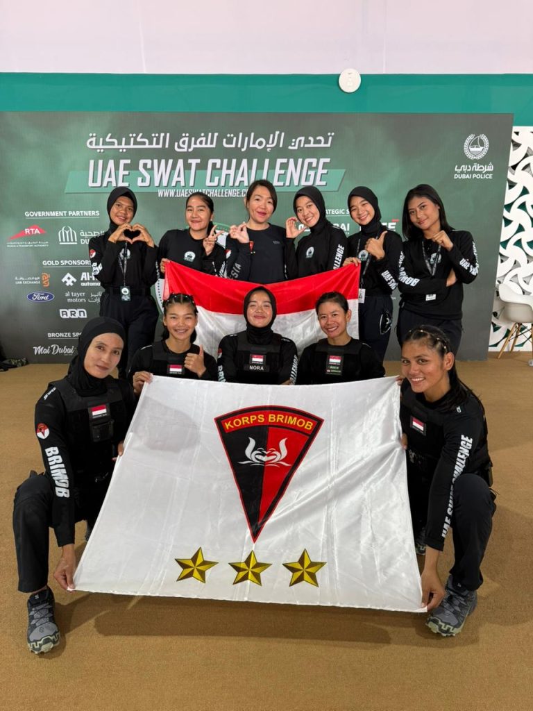 *Brimob Polri Kirim Pasukan Terbaik ke UAE SWAT Challenge 2026 di Dubai, Polwan Kaltim Turut Perkuat Kontingen Indonesia*