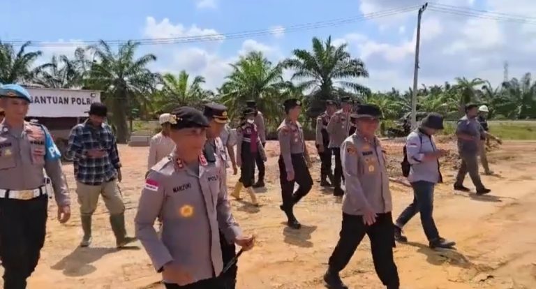 Kapolda Aceh Tinjau Progres Pembangunan 150 Huntap bagi Korban Banjir di Aceh Tamiang