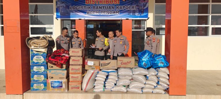 Ramadan Membawa Kepedulian: Polres Aceh Tengah Salurkan Amanah Kapolri untuk Ringankan Beban Warga Terdampak Bencana