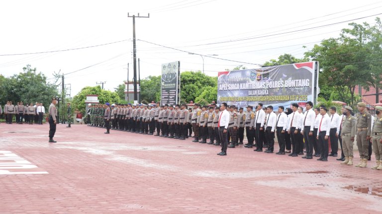 Apel Siaga Kamtibmas Polres Bontang, Wujudkan Ramadhan Aman dan Kondusif