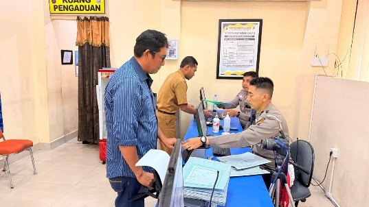 Satlantas Polres Bontang Edukasi Warga, Tekankan Prosedur Urus SIM yang Benar dan Transparan