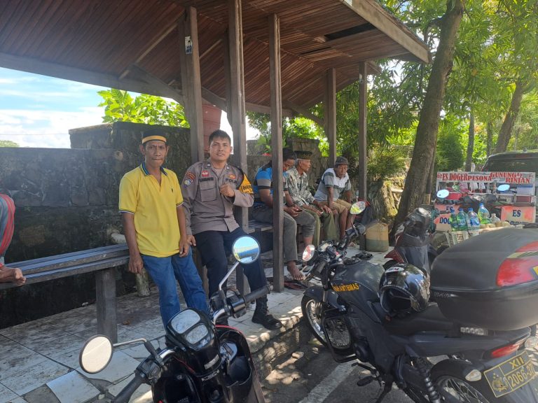 Pastikan wilayah binaan aman : Polr ajak Tukan Ojek pangkalan Jaga Keamanan Bersama
