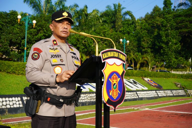 Wakapolda Kaltim Pimpin Upacara Hari Kesadaran Nasional, Tekankan Disiplin dan Pelayanan Humanis