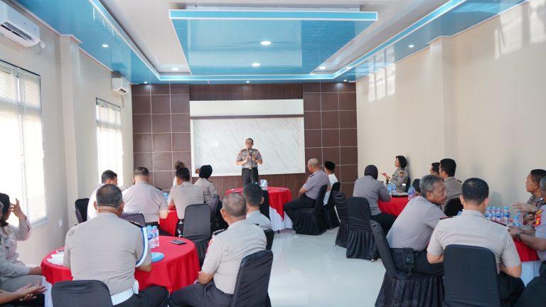 Syukuran Gedung Pelayanan Polres Bontang dirangkai pelepasan purna tugas Kompol Puji Handoko