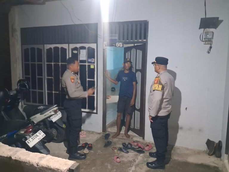 Respon Cepat Hotline 110, Pamapta Polres Bontang Amankan Sajam dari Warga ODGJ di Tanjung Laut