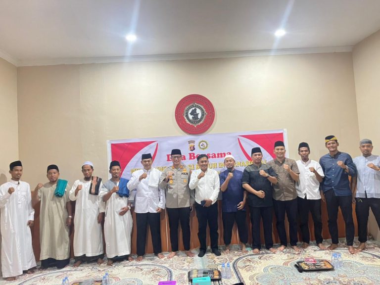 Doa Bersama Jelang May Day, Polres Bontang Ajak Jaga Kondusifitas dan Kebersamaan
