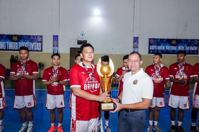IM BASKET BHAYANGKARA BRIMOB RAIH JUARA 1 KASAU CUP 2026 BASKETBALL TOURNAMENT
