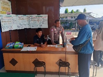 Satlantas Polres Bontang Sosialisasikan Mekanisme Penerbitan STNK ke Masyarakat