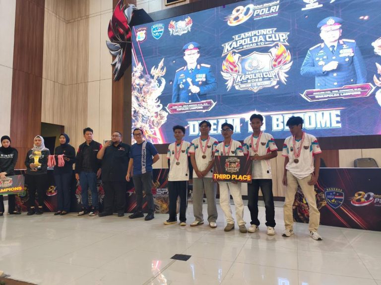Polres Tulang Bawang Juara Kapolda Cup E-Sport 2026, Wakili Lampung ke Kapolri Cup