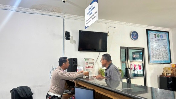 Tingkatkan Pelayanan Prima, Polres Bontang Dorong Pembayaran Pajak Cashless di SAMSAT Induk