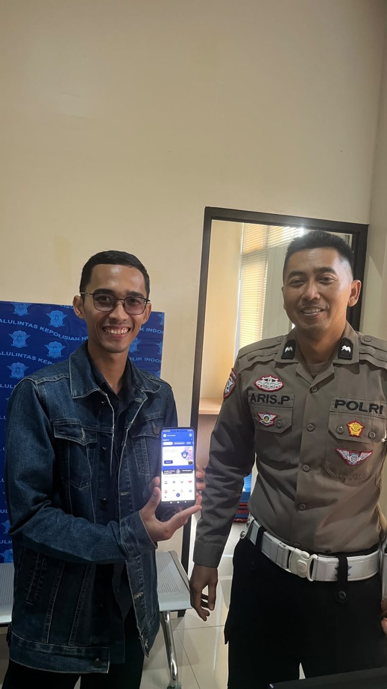 Permudah Layanan, Sat Lantas Polres Bontang Gelar Sosialisasi Digitalisasi SIM Melalui Aplikasi Digital Korlantas POLRI