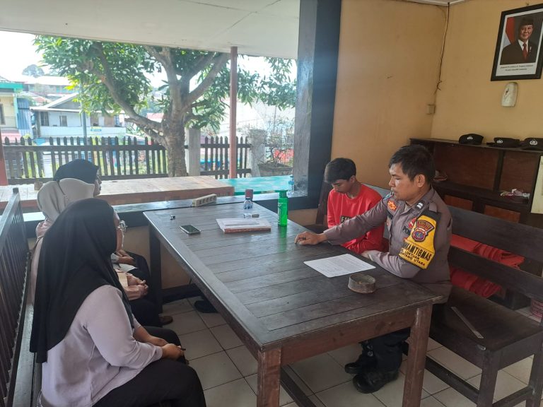 Problem solving, Bhabinkamtibmas Loktuan gelar Mediasi permasalahan warganya, Kedua Pihak Sepakat Berdamai