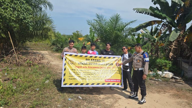 Bukan Sekadar Patroli, Polsek Bontang Selatan Perkuat Mitigasi Karhutla di Wilayah Rawan