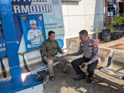 Samsat Induk Bontang Sosialisasikan Aplikasi SIGNAL untuk Mudahkan Bayar Pajak