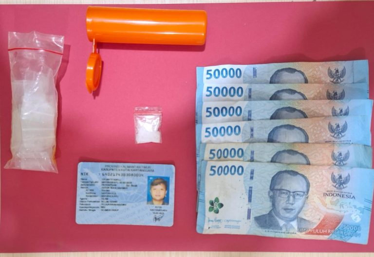 Setiap Kejahatan Pasti Berjejak, Transaksi Sabu di Santan Ulu Terendus Polisi