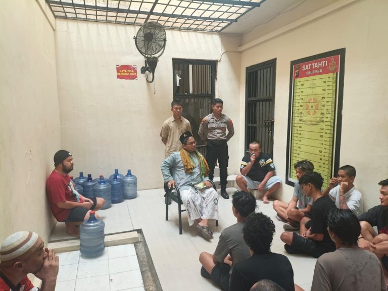 Tingkatkan Iman dan Taqwa, Polres Bontang rutin gelar Binrohtal umtuk warga binaan Bersama LDNU